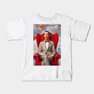 Pee Wee Herman art - design 23 Kids T-Shirt